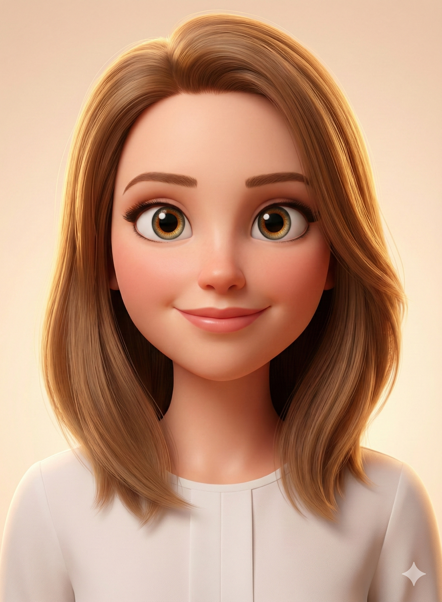 3D Pixar style result