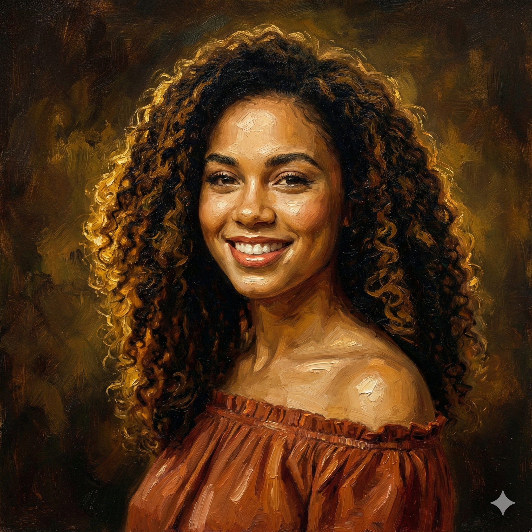 Oil painting style result